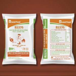 Thức ăn hỗn hợp cho gà trắng từ 29-42 ngày tuổi