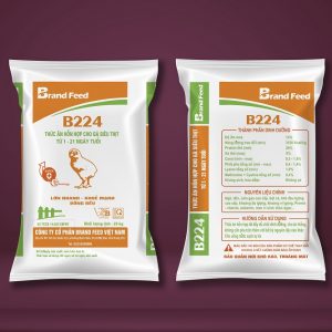 Thức ăn hỗn hợp cho gà siêu thịt từ 1-21 ngày tuổi