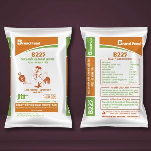 Thức ăn hỗn hợp cho gà siêu thịt từ 22-42 ngày tuổi